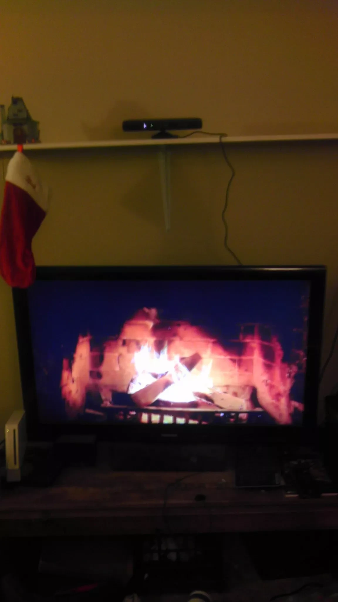 My makeshift mantle, which inspired this poem