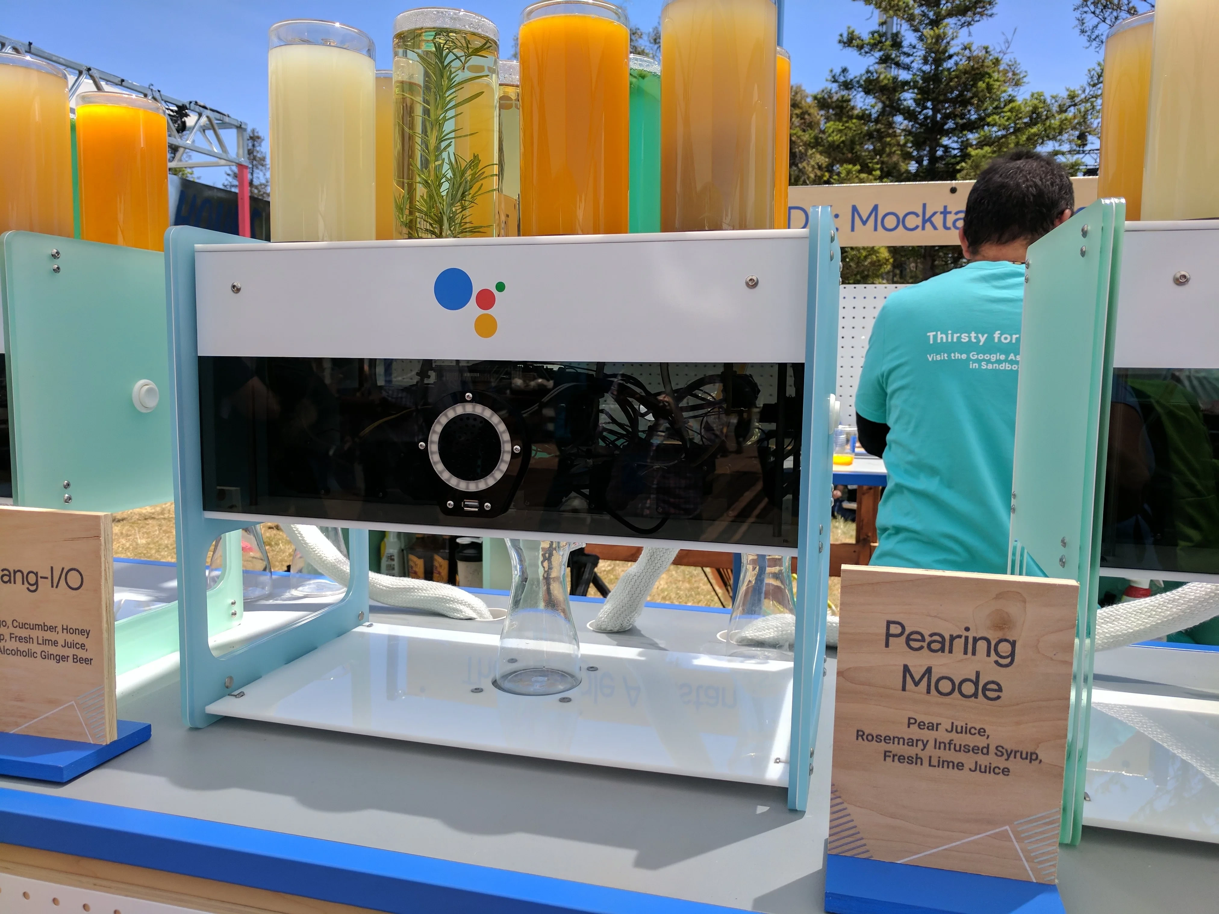 Google Assistant Mocktails Mixer