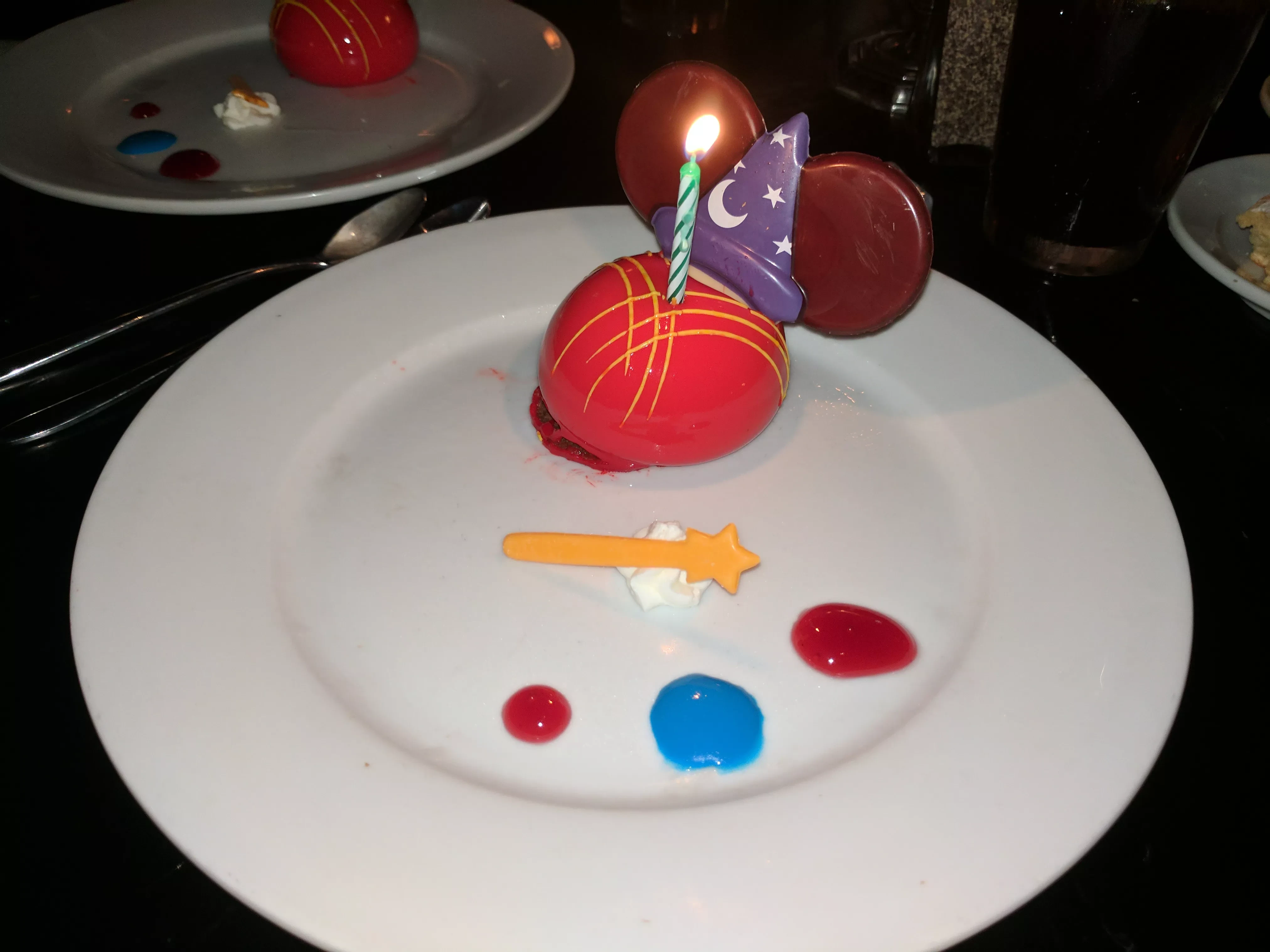 Birthday Dessert at the Blue Bayou